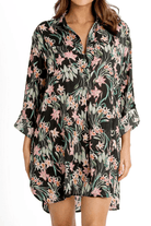 Sunseeker Painters Shirt Camellia - Black.