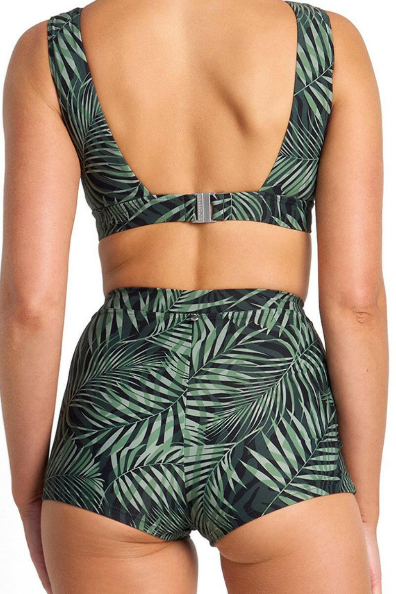 Sunseeker Lombok High Waisted Boyleg Pant - Black.