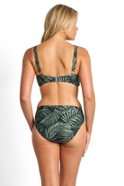 Sunseeker Lombok Ruched Mid Rise Pant - Black.