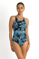 Sunseeker Alaska Cross Back Mastectomy One Piece Black.