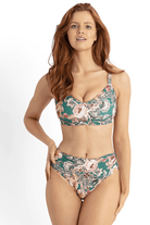 Sunseeker Shiloh Ruched Mid Rise Pant.