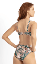 Sunseeker Shiloh Ruched Mid Rise Pant.