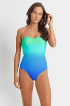 Sunseeker Majestic D-DD Bandeau One Piece - Blue.
