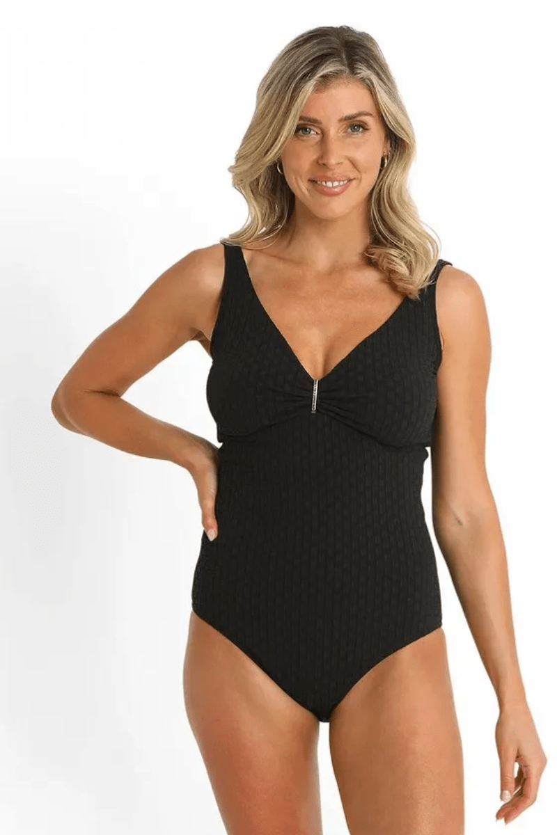 Sunseeker Picnic EF Minimiser One Piece Black.