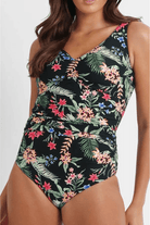 Sunseeker Evie FG Ruched Minimiser One Piece Black.