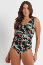 Sunseeker Evie FG Ruched Minimiser One Piece Black.