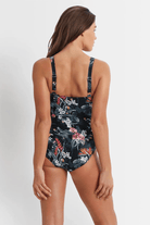 Sunseeker Cuba F/G Ruched Minimiser One Piece - Black.