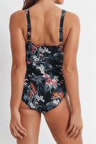 Sunseeker Cuba F/G Ruched Minimiser One Piece - Black.