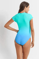 Sunseeker Majestic Short Sleeve Seasport Mast One Piece - Blue.