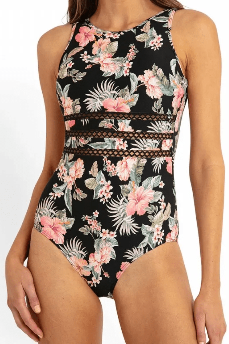 Sunseeker Chile High Neck Mastectomy One Piece.