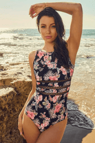 Sunseeker Chile High Neck Mastectomy One Piece.