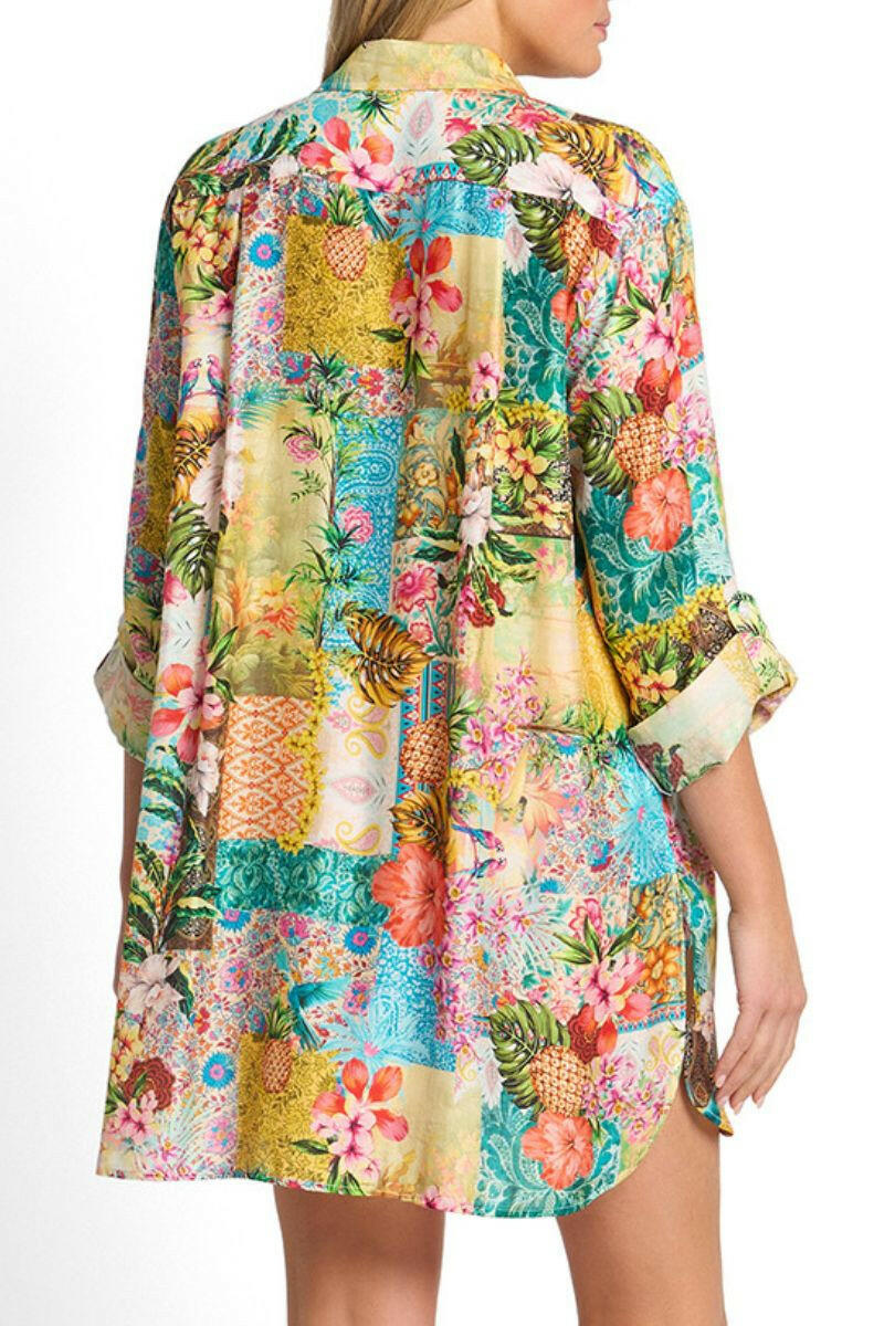 Sunseeker Papaya Painters Shirt - Multi.