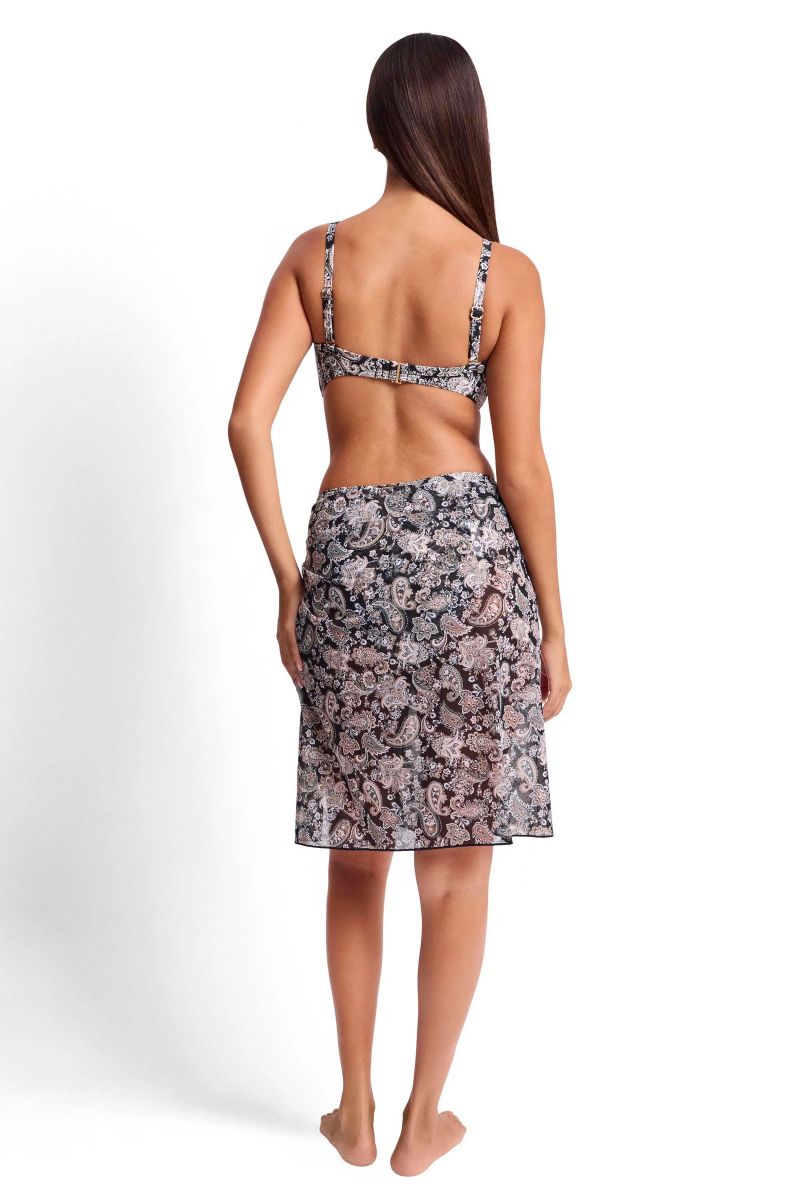 SS94084-Priya-Mini-Mesh-Sarong-Black