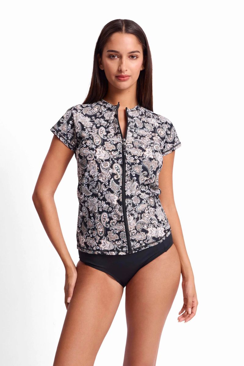 SS94013MAS-Priya-Short-Sleeve-Mastectomy-Rashie-Black
