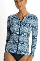 Sunseeker Byron Bay Zip Front Rash Vest.