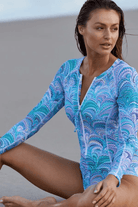 Sunseeker Mystic Seasport Long Sleeve One Piece.