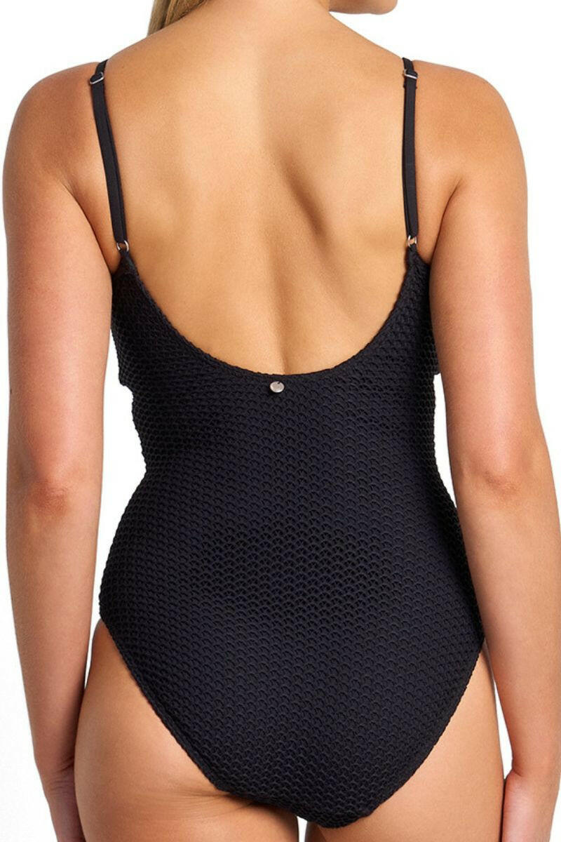 Sunseeker Salt DD/E Slimline One Piece - Black.