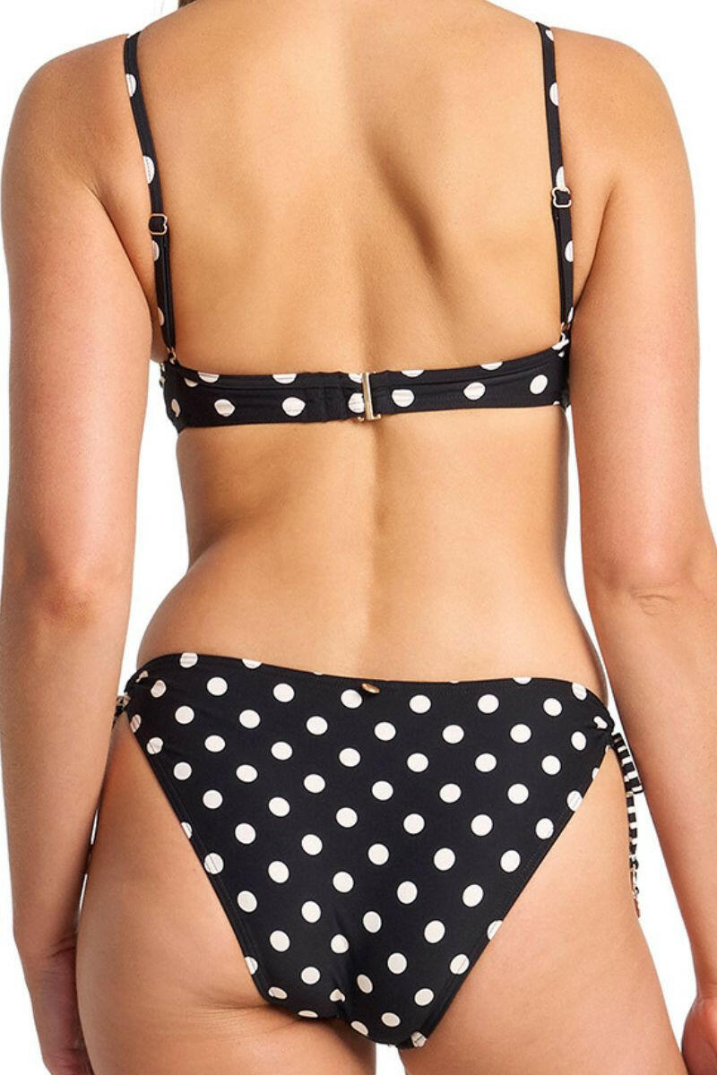 Sunseeker Seoul High Leg Tie Pant - Black.