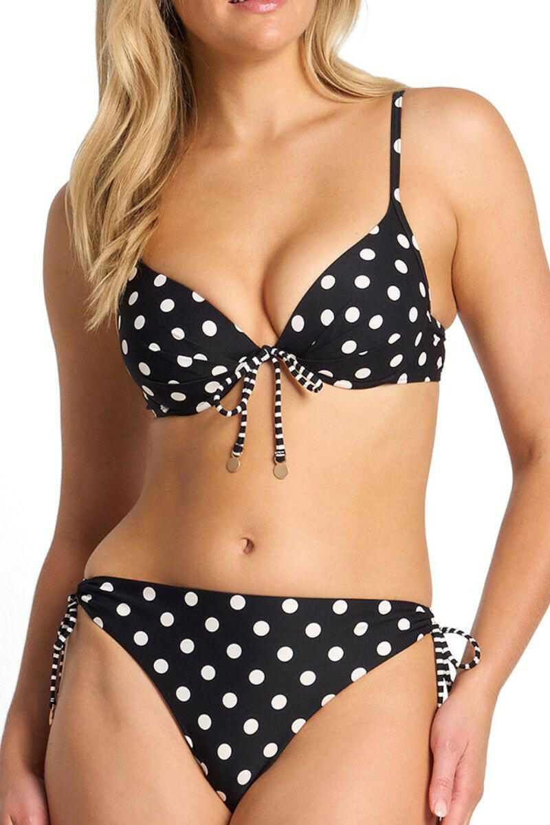 Sunseeker Seoul Moulded Push Up Bra - Black.