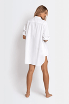 Sunseeker Basix Button Through Shirt - White.