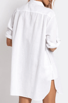 Sunseeker Basix Button Through Shirt - White.