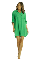 Sunseeker Reset Button Through Shirt Green.