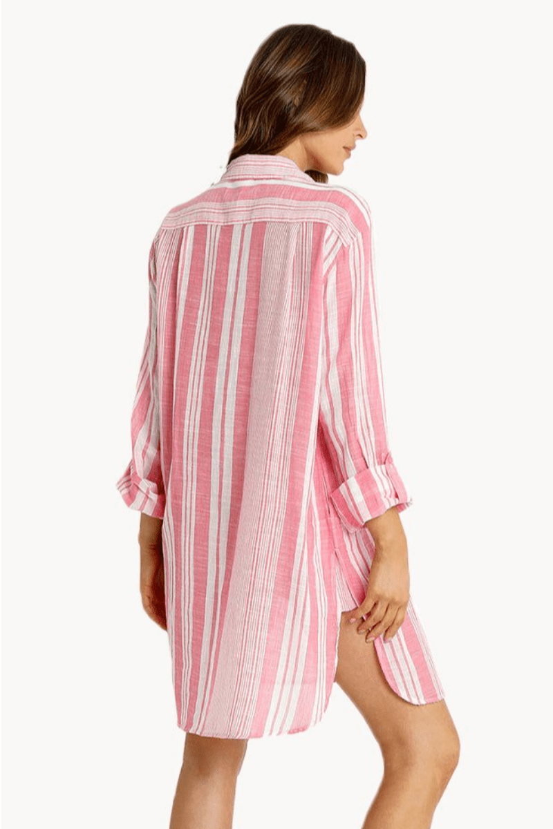 Sunseeker Wilder Painters Shirt - Pink.