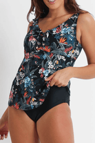 Sunseeker Cuba E/F Frill Minimiser Singlet - Black.