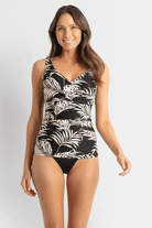 Sunseeker Mae DD-E Twist Ruched Singlet - Black.