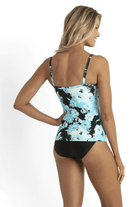 Sunseeker Winny Twist Front Singlet Black.