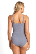 Sunseeker Summer Surf Twist Front One Piece - Ink.