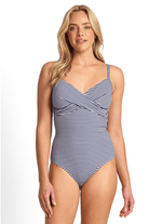 Sunseeker Summer Surf Twist Front One Piece - Ink.