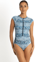 Sunseeker Byron Bay Seasport Cap Sleeve Surf Suit Ink.