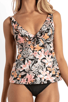 Sunseeker Rome Frill Singlet - Black.