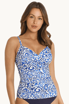 Sunseeker Corfu Twist Front Singlet.