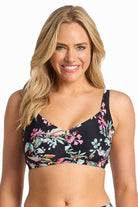 Sunseeker Viola DD/E Soft Strap Bra - Black.