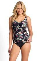 Sunseeker Viola DD/E Soft Strap Singlet - Black.