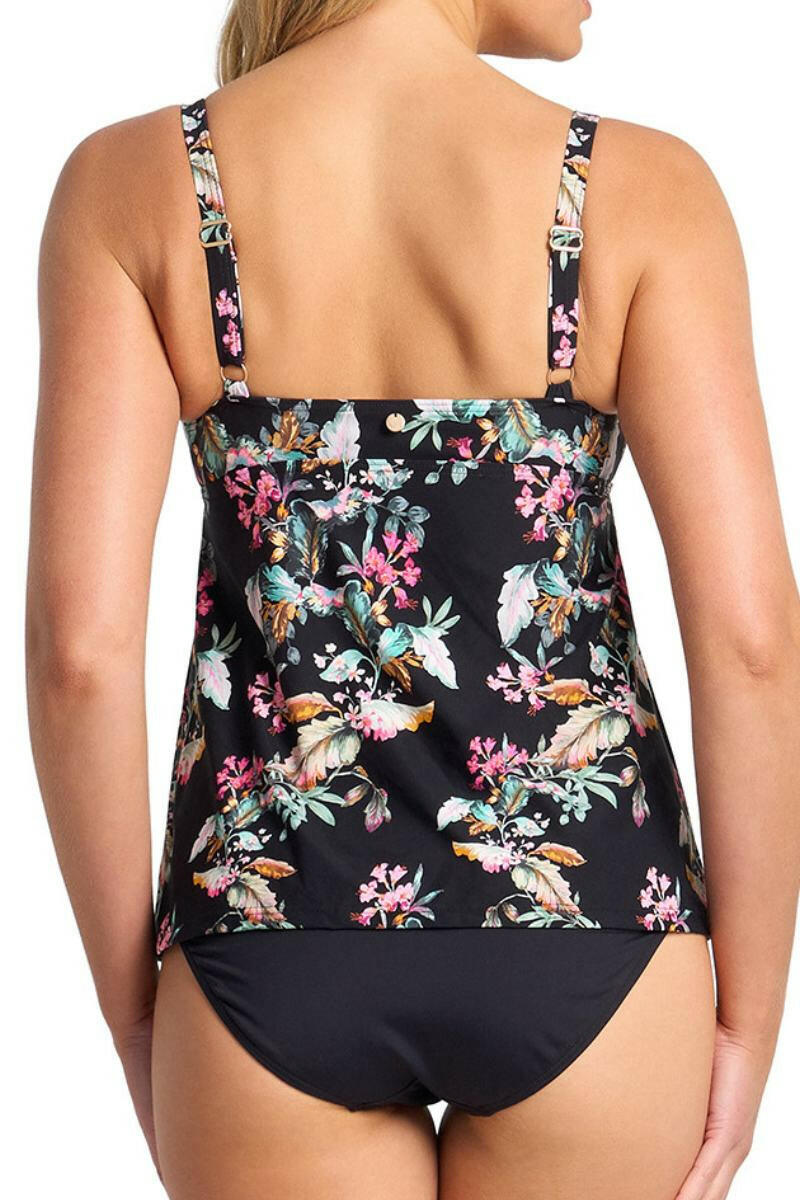 Sunseeker Viola Frill Singlet - Black.