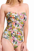 Sunseeker SS52136DDD White Lotus D-DD Wrap Bandeau One Piece
