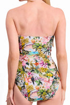 Sunseeker SS52136DDD White Lotus D-DD Wrap Bandeau One Piece
