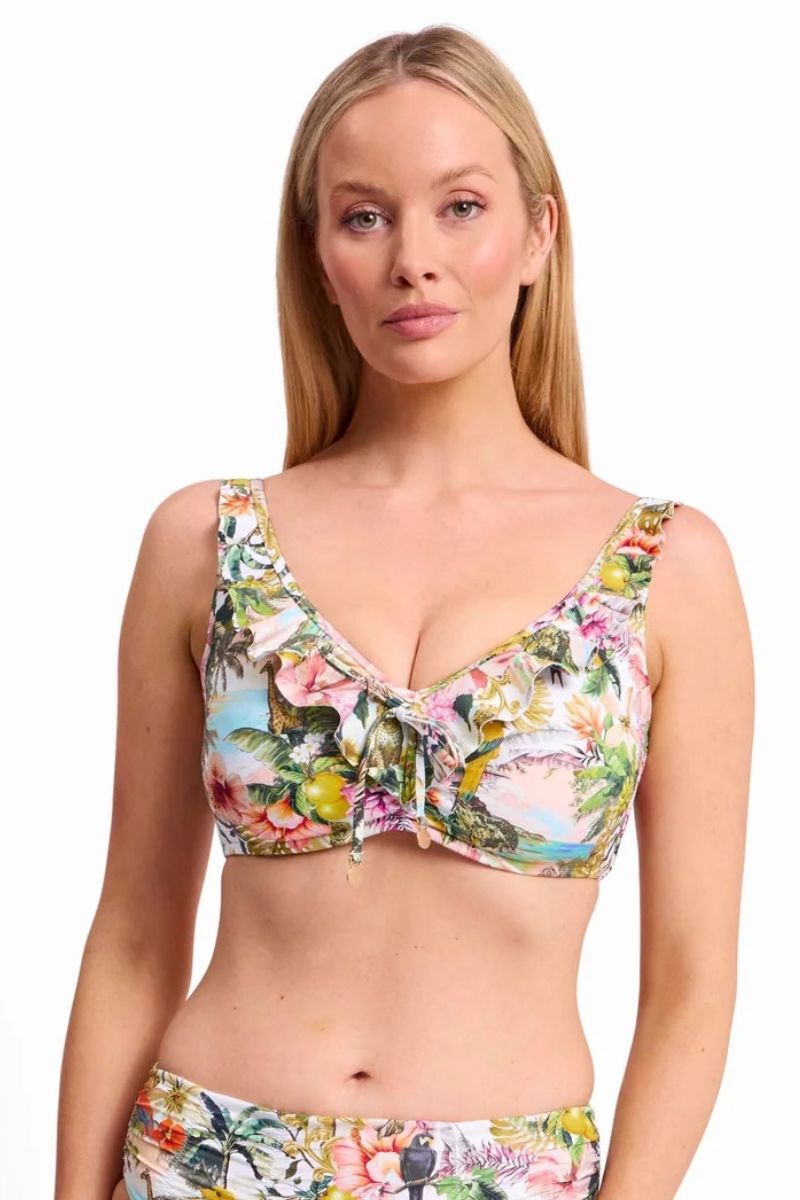 Sunseeker SS12991EF E/F White Lotus Frill Bra