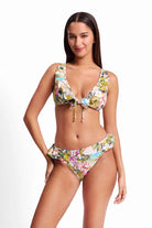 Sunseeker SS12989 White Lotus Frill Bra