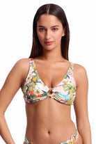 Sunseeker SS12988 White Lotus Ring Halter Bra