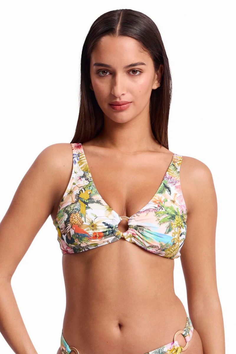 Sunseeker SS12988 White Lotus Ring Halter Bra