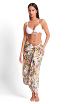 Sunseeker SS94073 White Lotus Trim Sarong
