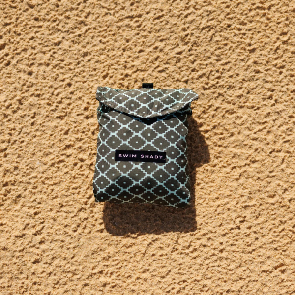 Swim Shady Evergreen Diamond Swim Shorts.