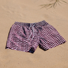 Swim Shady Maroon Tide Swim Shorts.