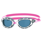 Zoggs Original Predator Reactor Smoke Lens Pink.