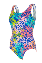 Zoggs Sea Change Ecofeel Scoopback One Piece Swimwear.