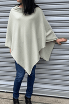 Zura Poncho Cashmere Feel Wool Super Soft - Oz Resort.